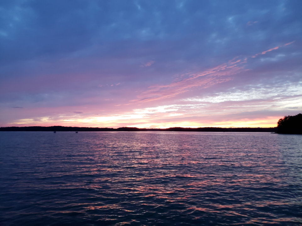 Purple sunset